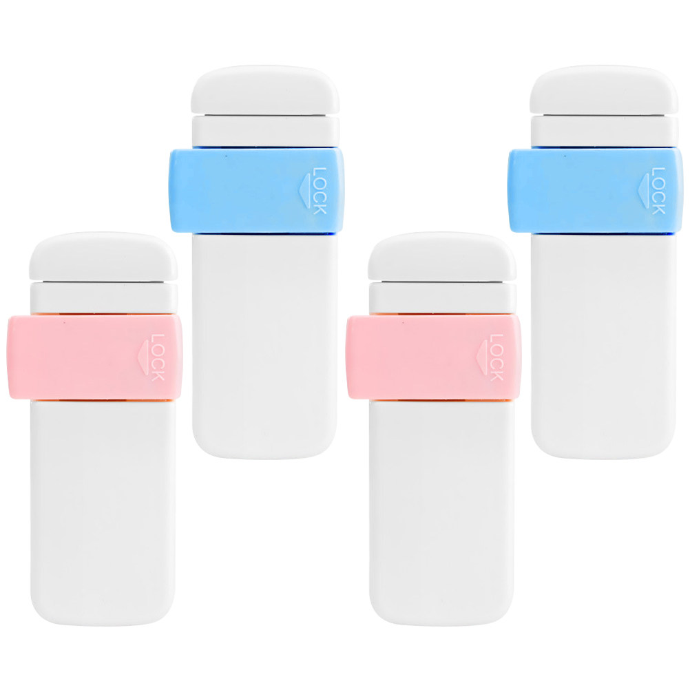 Medicine Cabinet Lock - 4Pcs Child Safety Cabinet Locks Non