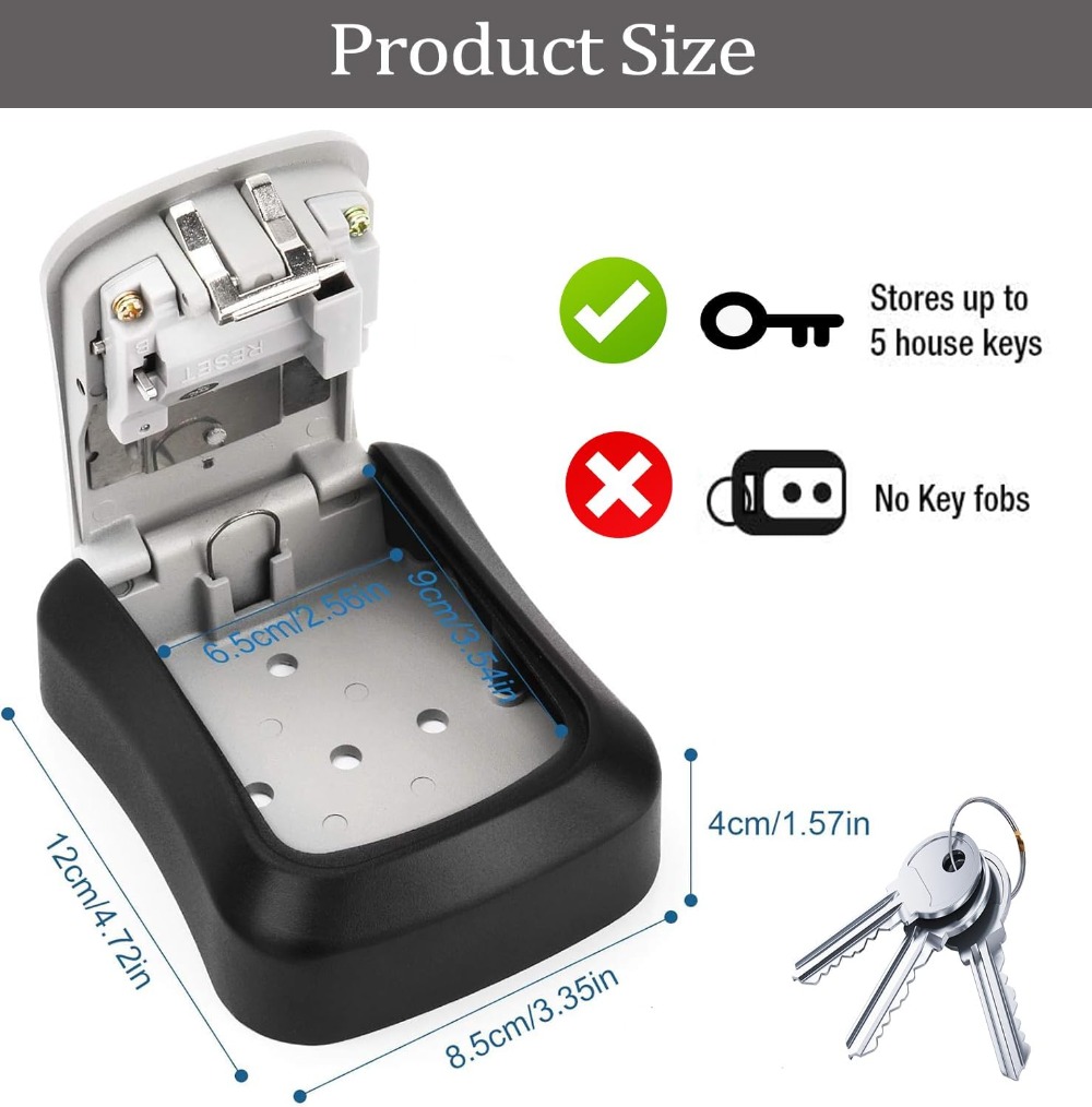 Key Safe Wall Mounted Waterpro - Lockbox Key Secure reseña y precio