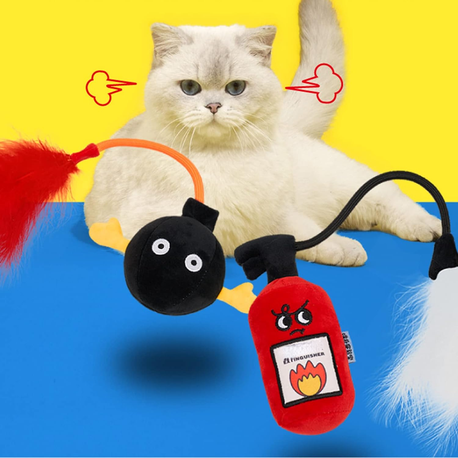 Exciting and Interactive Cat T - Fire Extinguisher Small reseña y precio
