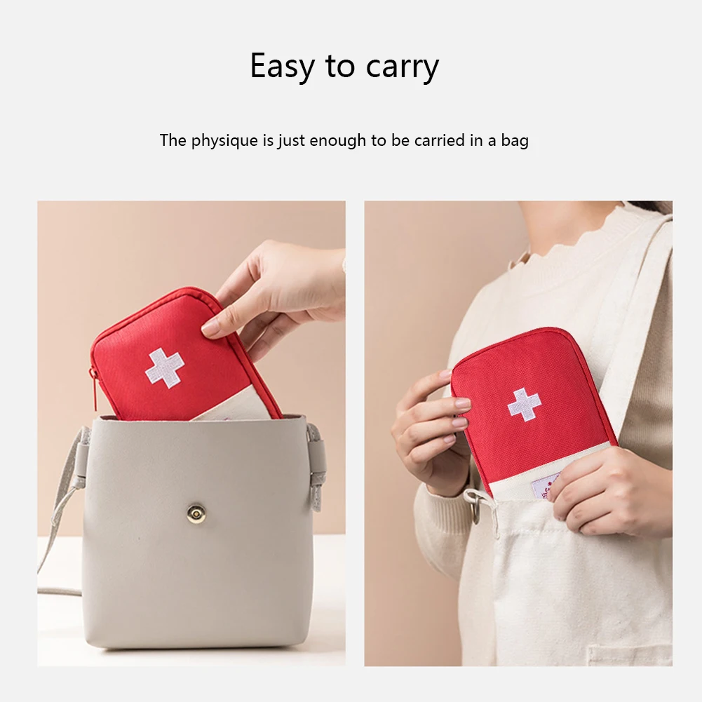 Mini Travel Medicine Bag Porta - First Aid Bag Kit reseña y precio