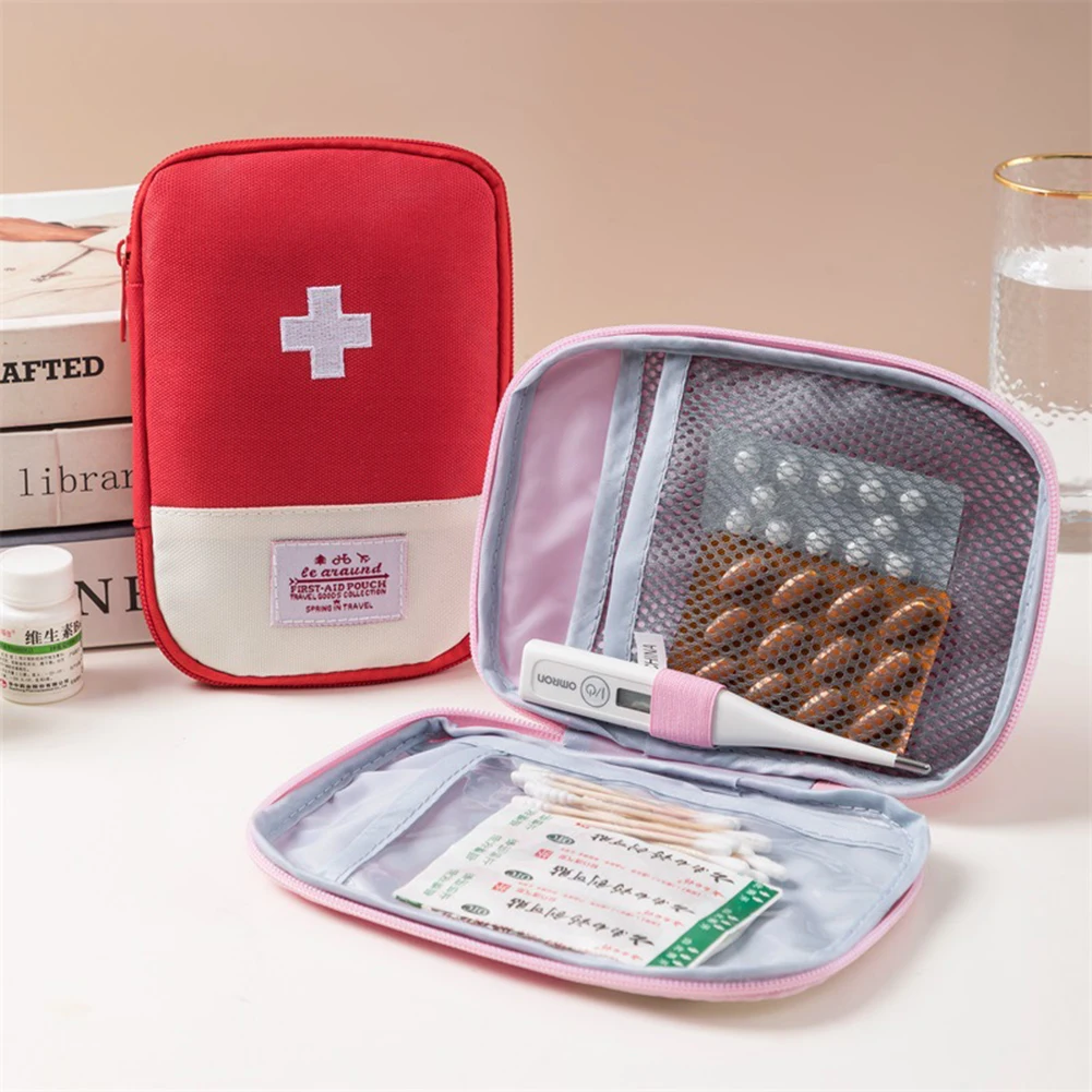 Mini Travel Medicine Bag Porta - First Aid Bag Kit reseña y precio