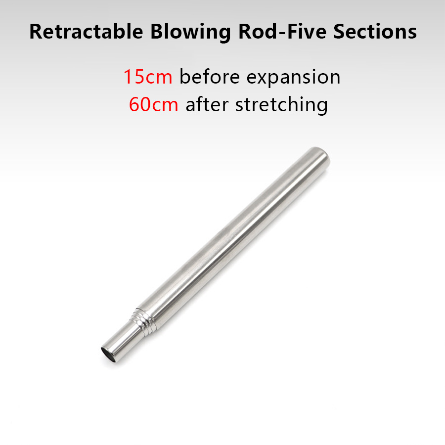 Stainless Steel Blowpipe Pocke - Fire Extinguisher Small reseña y precio