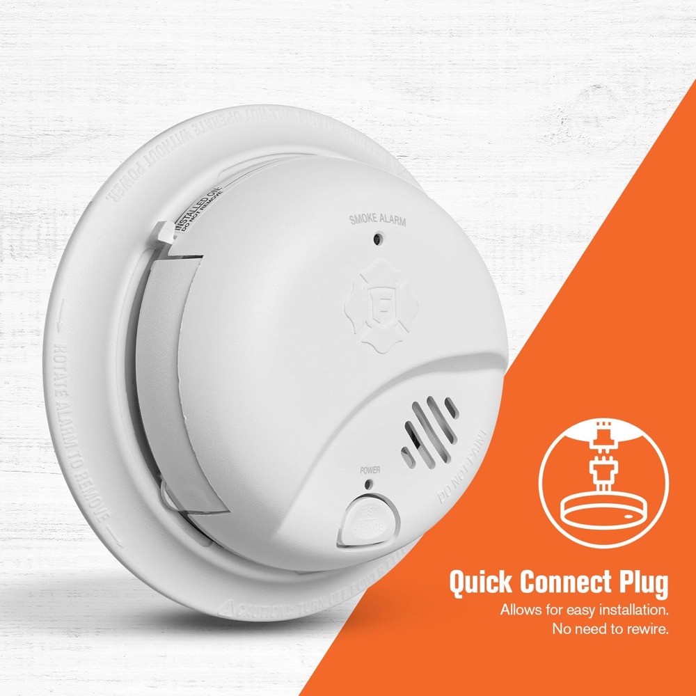 US Shipping Hardwired Intercon - Smoke Detector Interconnected reseña y precio