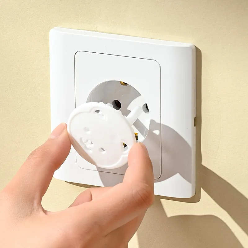 5/10PCS Cartoon Bear Outlet Co - Outlet Cover Baby reseña y precio