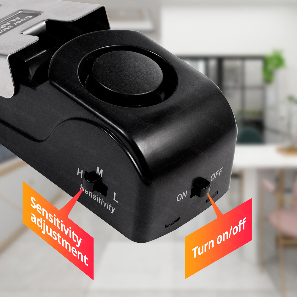 FUERS Door Stop Alarm System 1 - Door Stop Alarm reseña y precio