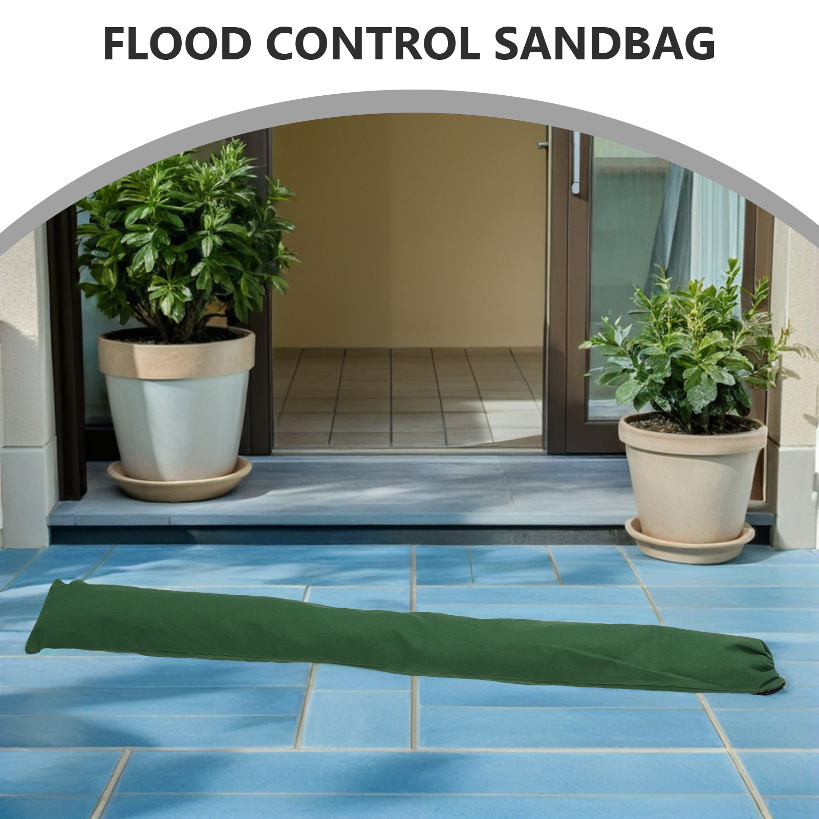 2Pcs Canvas Flood Prevention S - Flood Barrier Bag reseña y precio