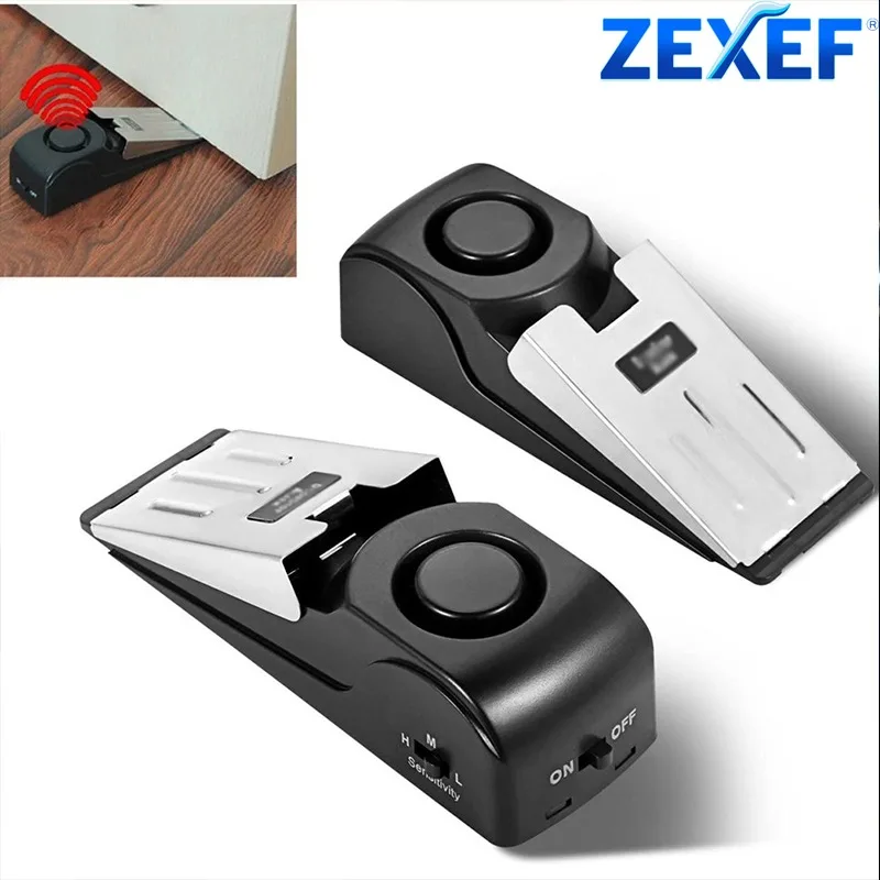 ZEXEF mini security protection - Door Stop Alarm reseña y precio