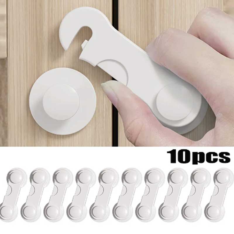 10pcs Baby Safety Locks Cabine - Medicine Cabinet Lock reseña y precio