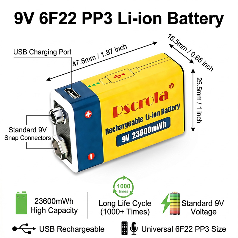 Long-Lasting 9V Lithium ion Re - Smoke Detector Interconnected reseña y precio