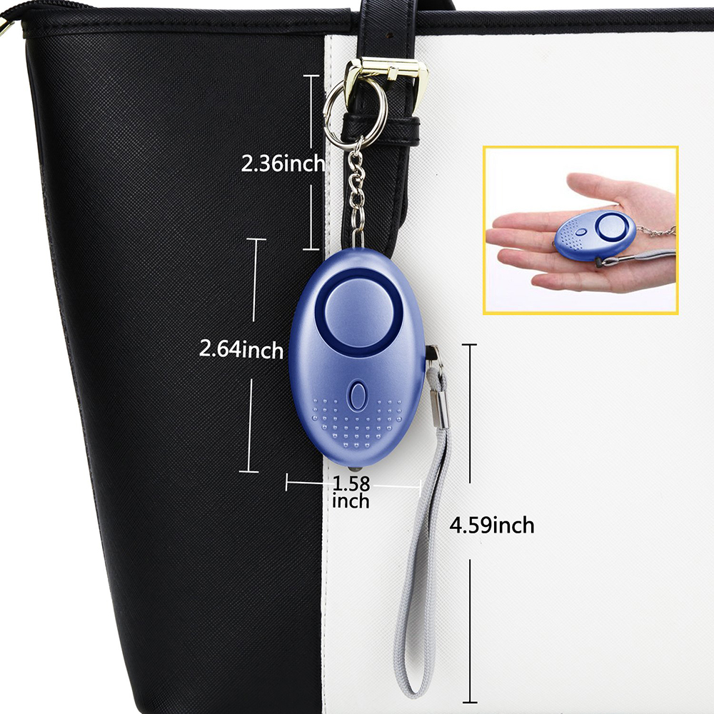 130DB Siren Song LED Portable  - Personal Alarm Keychain reseña y precio