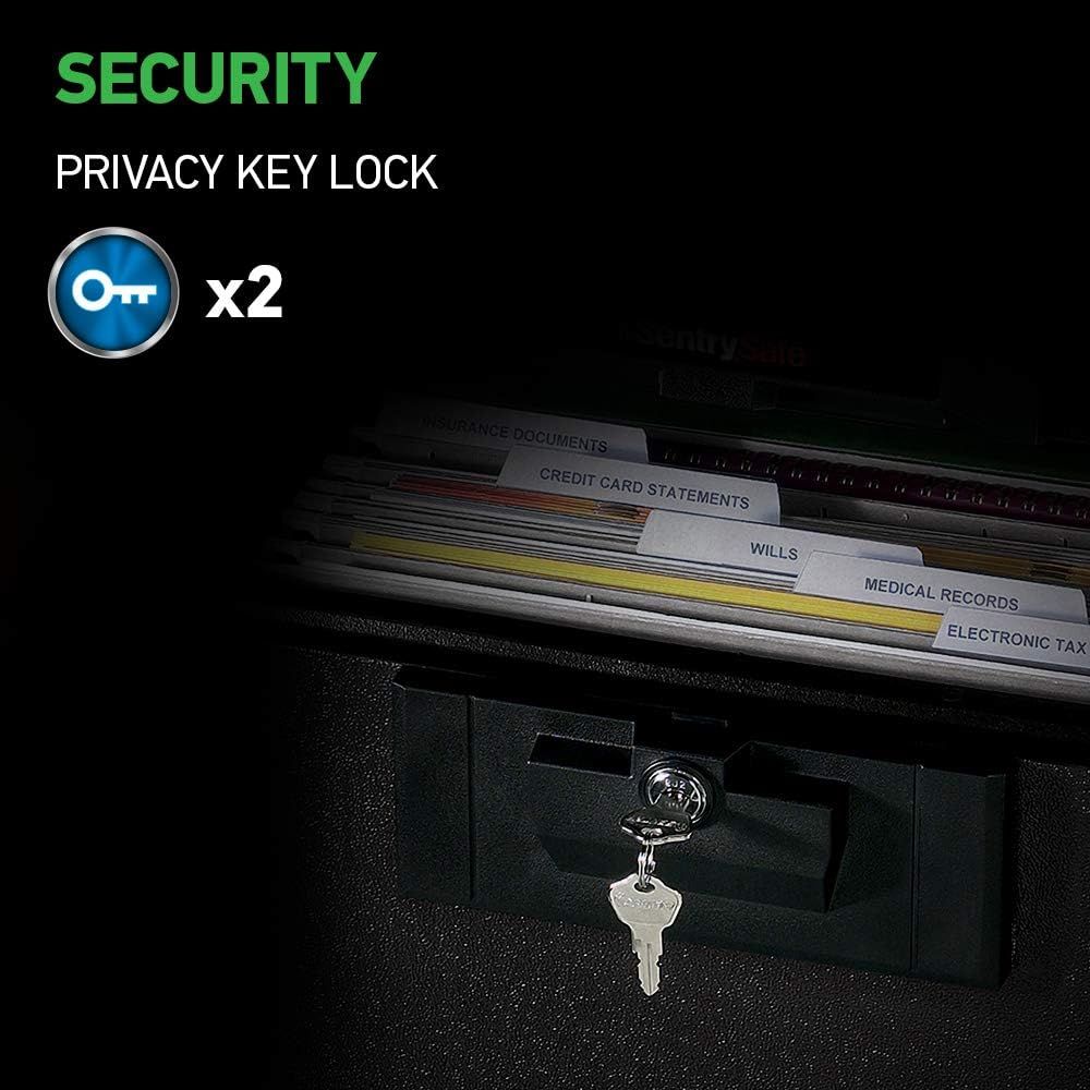 Key-Locked Document Storage Bo - Lockbox Key Secure reseña y precio