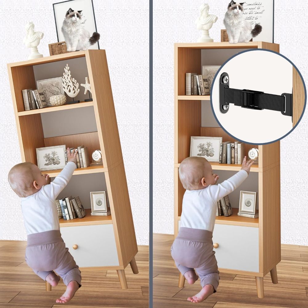 Earthquake Proof Furniture Anc - Earthquake Anchor Strap reseña y precio